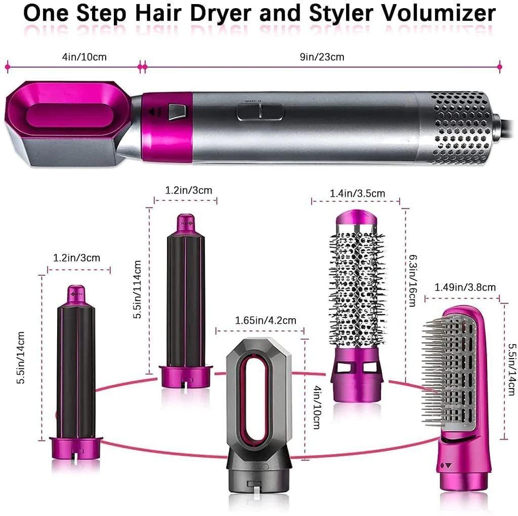 “5-in-1 Pro Hair Styler & Dryer” 💨✨